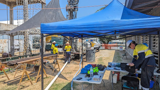 Port Hera Naval Base, Guardian Class Ships Infrastructure Geotechnical Investigation.